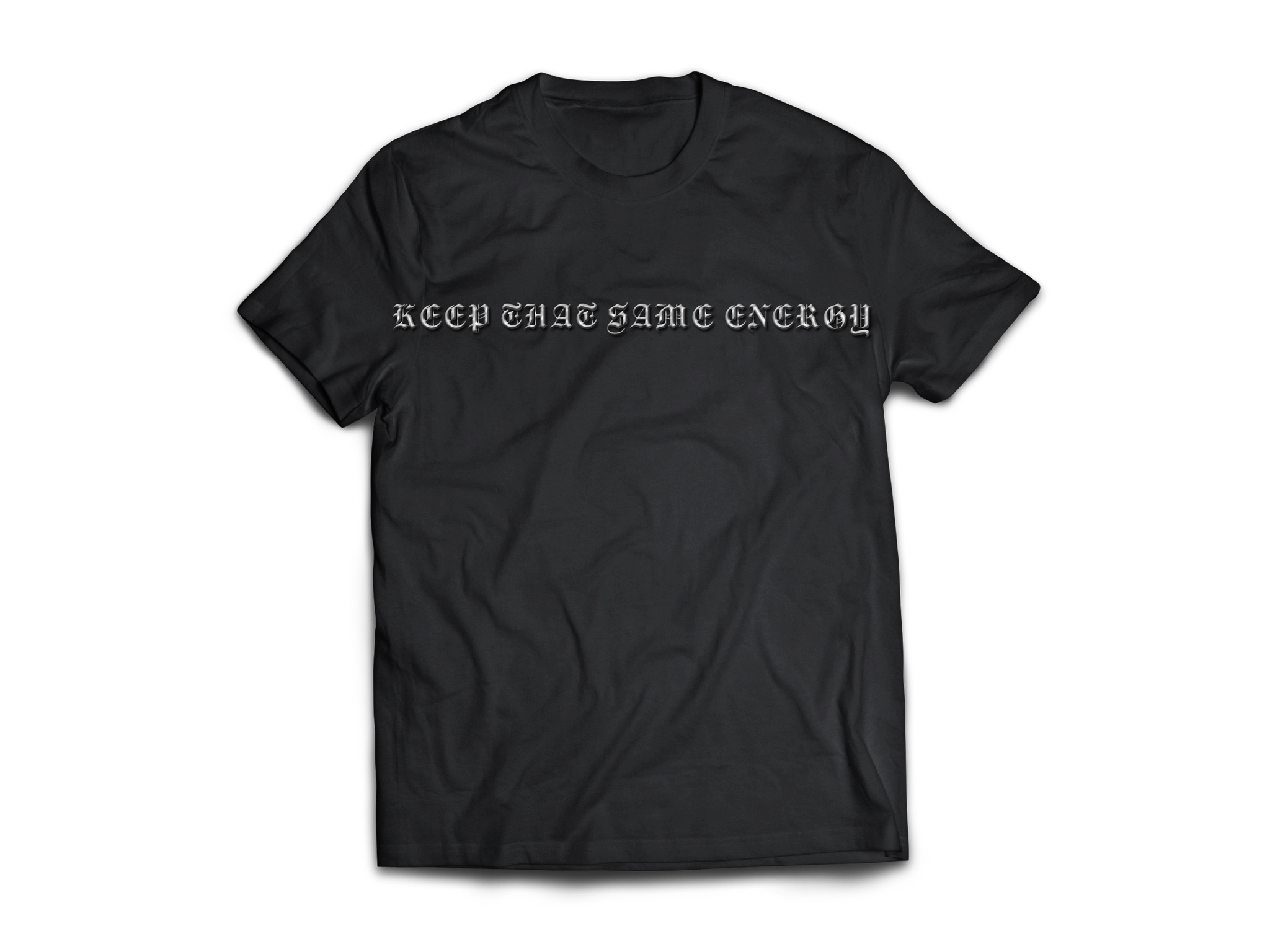 Keep That Same Energy Tee (Black)